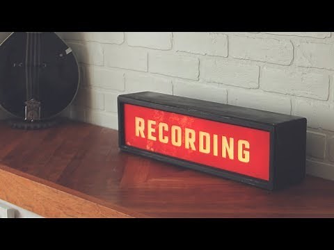 How to Make a Light Up Sign - USB LEDs