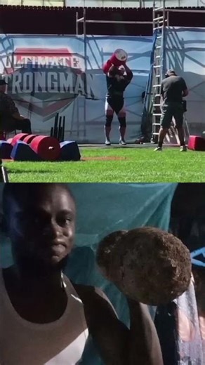 ULTIMATE STRONGMAN SUMMERMANIA2018- Mateusz Kieliszkowski Dumbbell 150kg / NEW WORLD RECORD