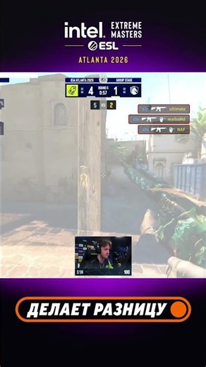 s1n ПОЛНОСТЬЮ ЗАБИРАЕТ РАУНД #esl #atlanta #cs #csgo
