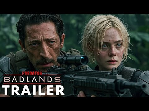 Predator 6: Badlands (2025) - First Trailer | Elle Fanning, Adrien Brody | Concept