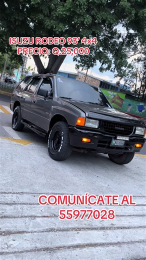 🔥🔥 Isuzu Rodeo modelo 93 4x4 🔥🔥 💵 Precio negociable 💵 ✅ Motor V6 ✅ Caja mecánica ✅ 4x4 ✅ Aire acondicionado enfriando al 100 🥶 ✅ Llantas todo terreno ✅ Tapicería limpia ✅ Pintura en buen estado 💰 Q25,000 QUETZALES 💰 🚨 ¡¡TOTALMENTE NEGOCIABLES!! 🚨 Comunícate ya al 5597 7028, por favor. 📲 #4x4 #guatemala #parati #trocas #isuzu