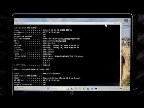 Comment trouver l'adresse MAC sur le HP OmniBook 5 Flip