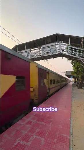 super fast express train skips station 🚉