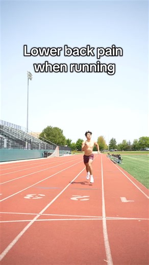 If you’re getting lower back pain when running, don’t worry — it likely has to do with your running form. To give you somewhere to start, if you tend to run with a large arch in your back try focusing on keeping a more neutral spine. A slight forward lean is good and lil bit of anterior pelvic tilt is fine. But if you feel like your head and upper torso is starting to fall back, then this cue should definitely help and stop you from hating running. #fitness #gym | Tyler Path