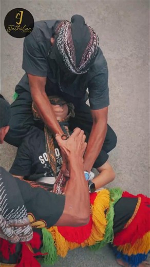 Terrifying Indonesian Exorcism Moment #shorts #fyp #jaranan