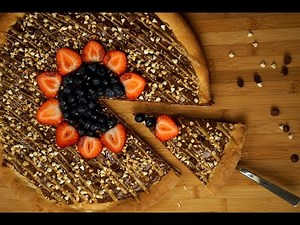 Chocolate Fruit Pizza 巧克力水果披萨