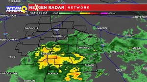 12 reactions | 9:30PM Radar Update: Light to moderate showers for areas south and east of Columbus, looking to continue over the next couple of hours. Head on over to the WTVM Weather app and watch the video update to see a run of the futurecast. I will have an update on the TV side a little later tonight. - Arianna Wittic | WTVM Weather | Facebook