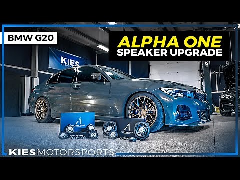 DIY: Full G20 BMW Speaker Upgrade! BimmerTech Alpha One