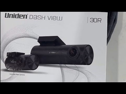 UNIDEN DASHVIEW 30R 2.5K FULL HD WIFI GPSDASH CAM l Unboxing and Installation