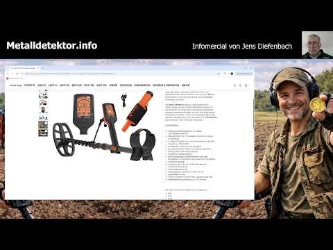 Quest-Shop.de 👉 Das Quest X5 Metalldetektor Set mit Pinpointer - ideal für Hobbyeinsteiger