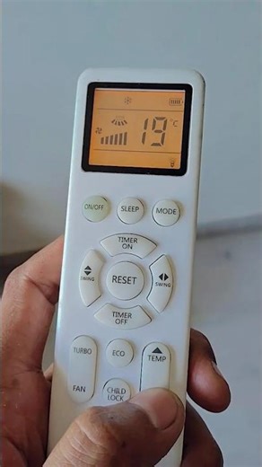 mitsubishi electric air conditioner remote control manual #airconditioner #shorts #viral