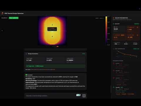 PDE Thermal Design Optimizer Demo