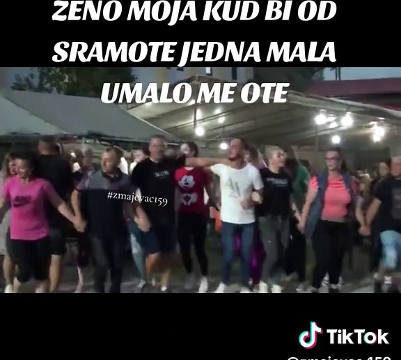 ZENO MOJA KUD BI OD SRAMOTE JEDNA MALA UMALO ME OTE #kumikumbend #pljevlja #zmajevac159 #kumikumbend #viral