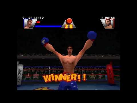 Ready 2 Rumble Boxing - Gino Stiletto , Arcade mode