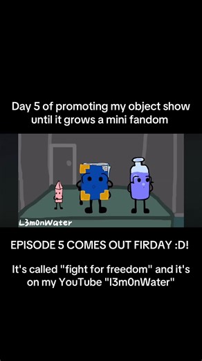 Day 5 of promoting my object show until it grows a mini fandom #indieshow #objectshow #fyp #smallcreator #art