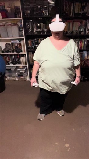 Love doing Beat Saber!! #exercise #beatsaber #workout #lovinglife #letsgo