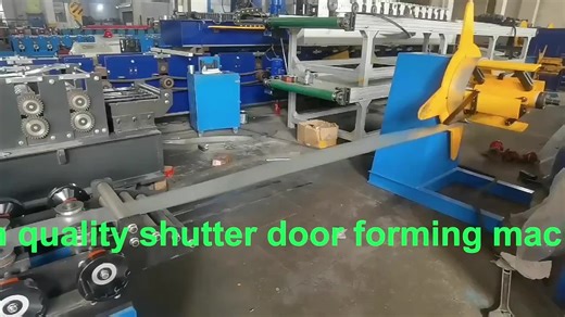 Two Out Shutter Door Machine Roll-up Double Side Garage Door Pu Foam Shutter Door Making Machine