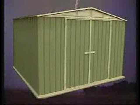 Absco Garden Sheds - Snaptite Assembly System