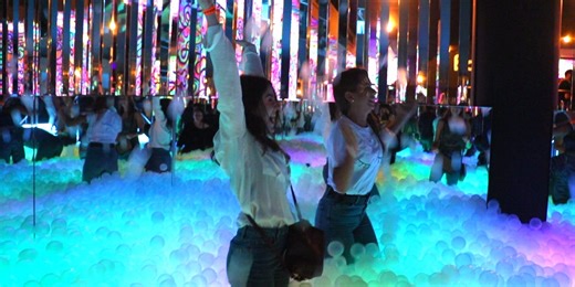 London's first ball pit bar was so popular they opened a new venue that's 8 times bigger with 1 million balls