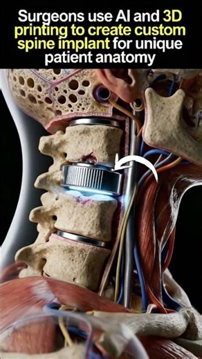 3D Printed Spine Implants: The Future of Surgery 🦾