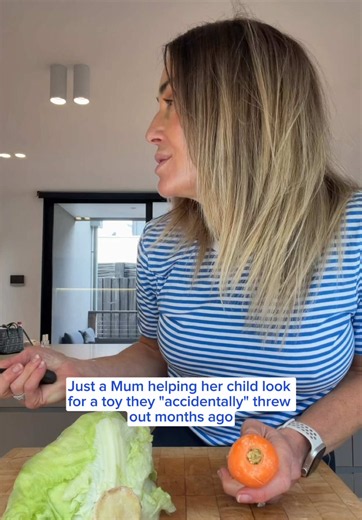 When the family search party is on for a toy that definitely went in the bin 🤦‍♀️ #howgoodsthat #bigw #mumlife #lifewithkids #schoolholidays