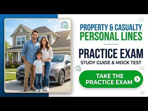 Property & Casualty Practice Exam Personal Lines 2026 | Master Your P&C License Fast