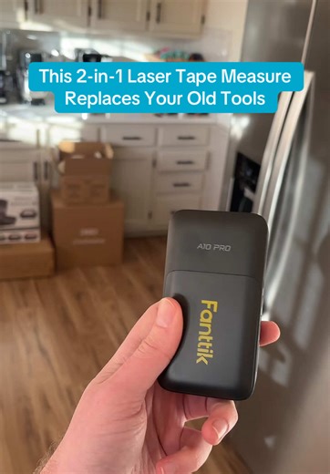 The ultimate measuring tool just dropped 📏🔥 Fanttik A10 Pro combines a laser distance measurer & digital tape in one, with a color screen, USB-C, and pro accuracy. Now $67.99! #Fanttik #A10Pro #LaserMeasure #TapeMeasure #tiktokshopjumpstartsale
