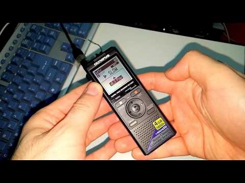 How to change Audio Playback-Speed (Olympus VN-733PC Sound Recorder)