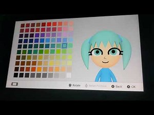 How To Make Hatsune Miku From Hatsune Miku: Project Diva As A Mii