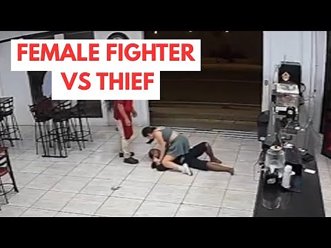 Female MMA Fighter VS A Robber