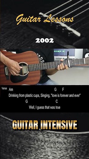 2002 - Anne-Marie | EASY Guitar Lessons for Beginners - Chords & Strumming Pattern