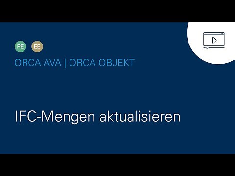 ORCA AVA | Update IFC quantities