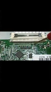 How to fix a 32" TCL TV with a negative or fuchsia image, without the service mode