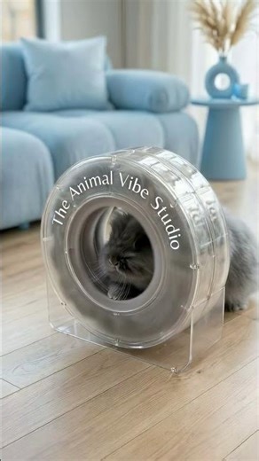 Angora Rabbit Transformation: Grooming Concept V2.0 🐾 #Shorts