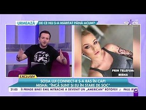 Misha, soția lui Connect- R, s-a ras în cap: „Mama nu mă mai primește acasă”