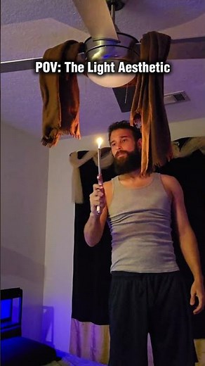 Learning new tricks for light aesthetics ✨️This one creates a warm glow 😯 Don't try this at home🎥📸🔥