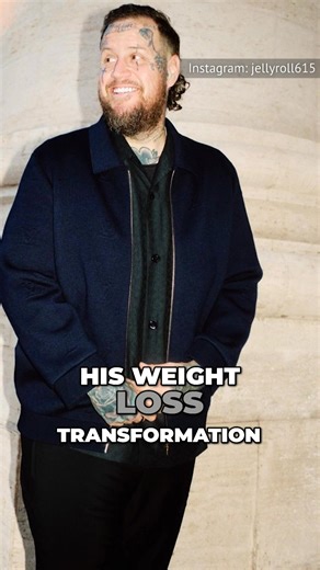 Jelly Roll embarked on a weight loss journey in 2022 and hasn't looked back. He shed 60-70 pounds while touring in 2024 by shifting his focus to health. By 2025, he'd lost nearly 200 pounds! Now, he says he can finally do all the fun things he couldn't before. #JellyRoll #WeightLoss #Transformation #HealthJourney #Inspiration | The List