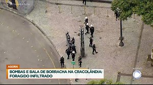 117K views · 1.8K reactions | SP: PM usa bomba de efeito moral e bala de borracha para conter confusão na Cracolândia. De acordo com o Tenente Alexandre Guedes, da PM de São Paulo, a operação resultou na prisão de um suspeito no local | Cidade Alerta | Facebook