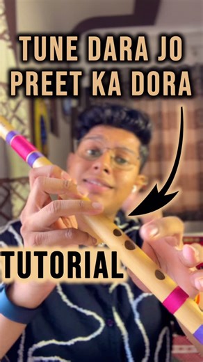 Shreyan Chavan | Flute music🪈 | Tune Dara Jo Preet Ka Dora🪈 #flute #fluteplayer #flutemusic #instrumentalmusic #flutecover #flutelessons #flutetutorial #flutesolo #music... | Instagram