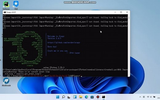 使用scapy进行arp欺骗