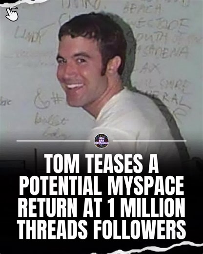 Is the internet finally healing? 🌐✨ Tom Anderson (aka everyone’s first friend) just teased a MySpace comeback if he hits 1M followers on Threads! From Top 8 drama to custom HTML layouts and profile songs, MySpace was the peak of social media creativity. Are we ready to leave the algorithms behind and go back to the sparkle cursors? #MySpace #TomFromMySpace #Y2K #Nostalgia #2000aesthetic