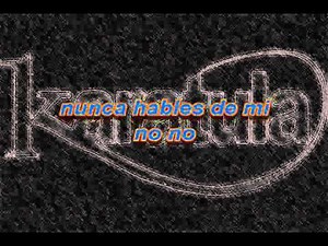 Karatula - Por Si No Te Vuelvo a Ver (LETRA)