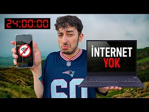 24 SAAT İNTERNETSİZ BİR GÜN GEÇİRMEK ??! #24saat