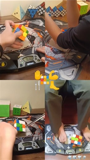 Use various methods to solve the Rubik's Cube...