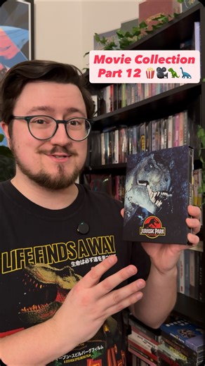 Aaron on Instagram: "One of my favorite movies in the collection. Jurassic Park collectors edition from FilmArena #jurassicpark #physicalmedia #movies #collection #moviegram"