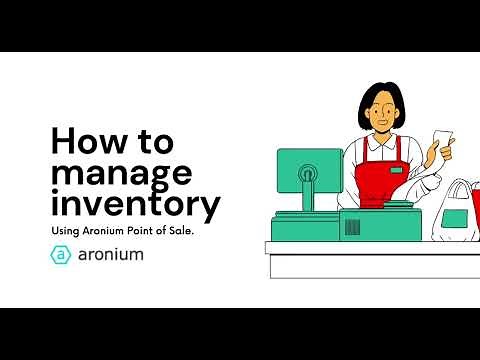 Aronium POS - Inventory management