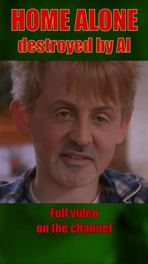 Stallone is alone at home! It's time to throw a party! AI is mocking a childhood movie