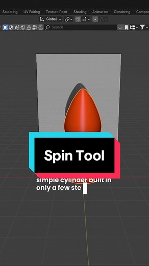 Mastering the Spin Tool in Blender 3D