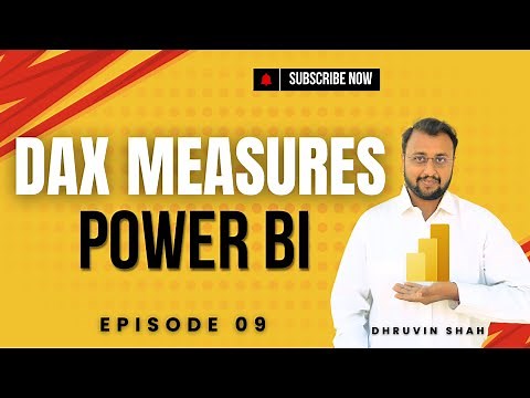 DAX Measures in Power BI | Episode 09 | Power BI Beginner Tutorial Series