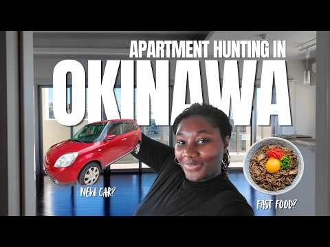 apartment hunting in okinawa 🇯🇵… did we find the one? | empty apartment tour